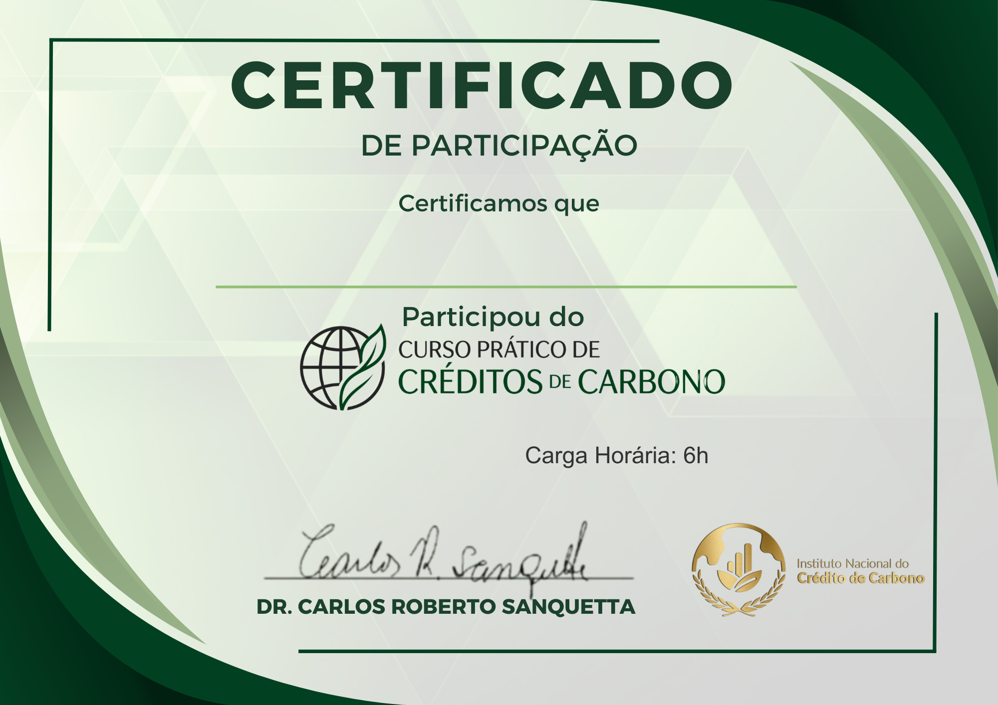 Certificado de Participação