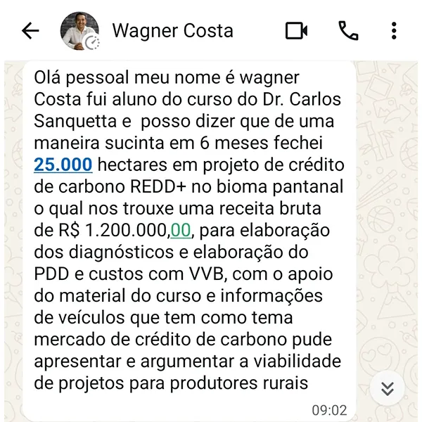 Depoimento de Wagner Costa